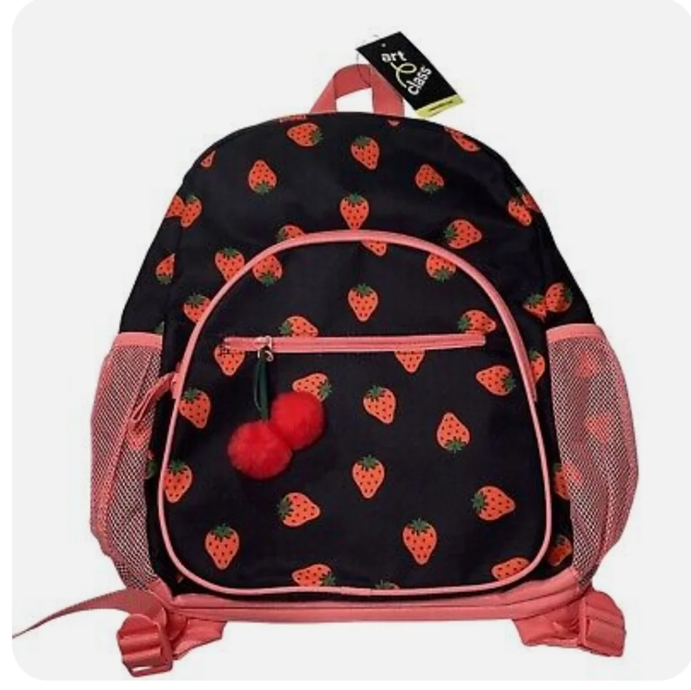 New! Art Class Strawberry Backpack